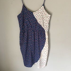 *DONATING* Audrey 3+1 Wrap Front Strawberry Dress